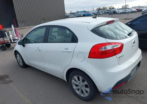 2014 Kia Rio Ex из США, поврежденный, VIN KNADN5A31E6353745